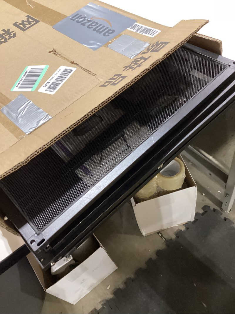 Condition photo showing Good Condition for BINANO 33 Gal Detachable and Foldable Reptile Butterfly Cage Terrarium, 360° Observation, Airflow, Interaction in Gecko Tank for Crested Geckos, Leopard Geckos, Chameleons, Bearded Dragons 26x17x17 Inch Black