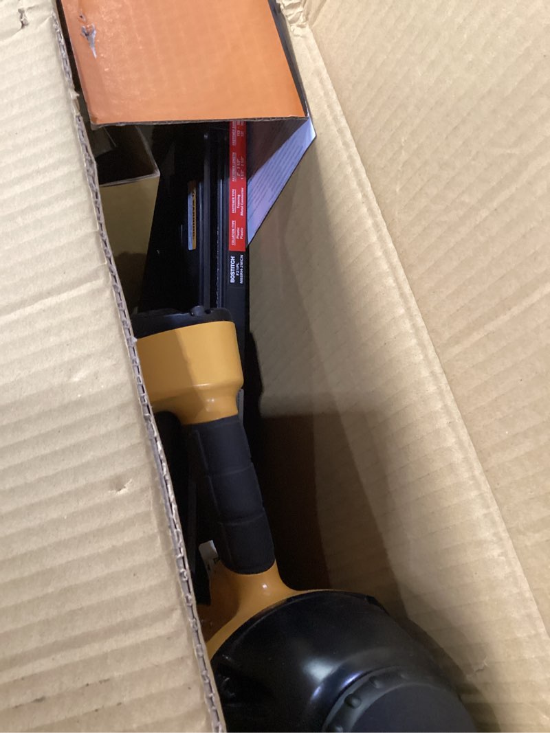 Condition photo showing As Is for bostitch framing nailer, round head, 1-1/2-inch to 3-1/2-inch, pneumatic (f21pl) nailer only