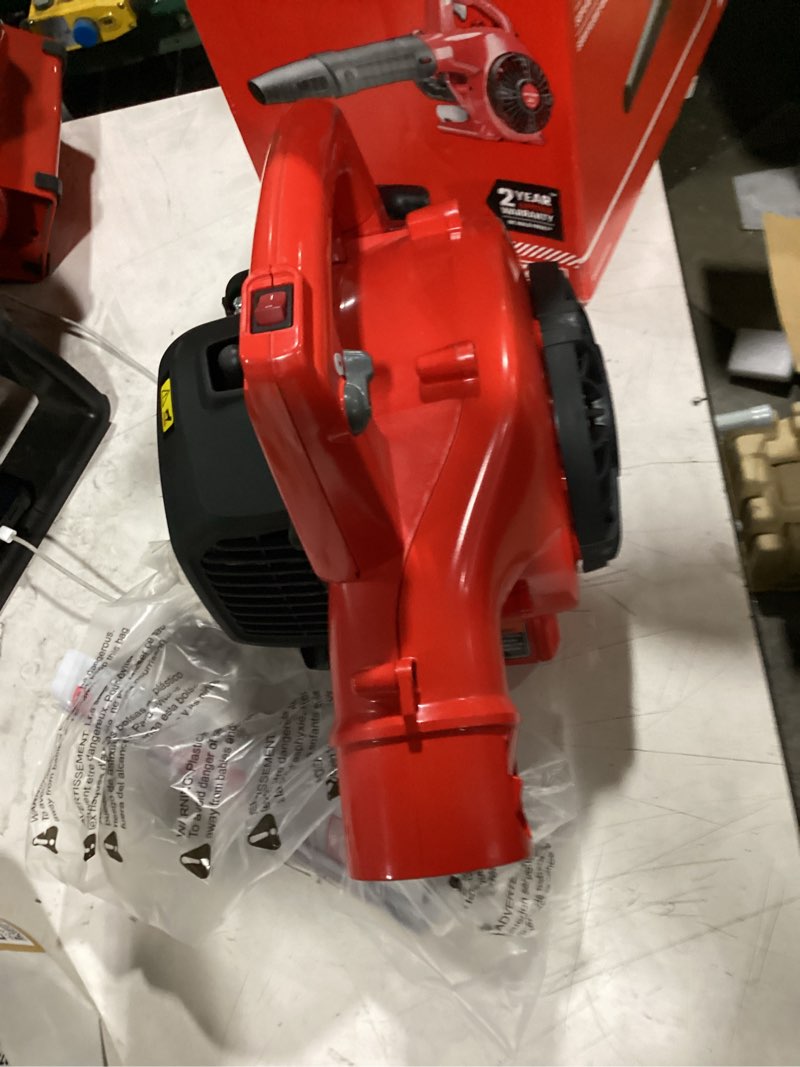 Condition photo showing As Is for craftsman cmxgaama25bl 200 mph 430 cfm gas handheld leaf blower