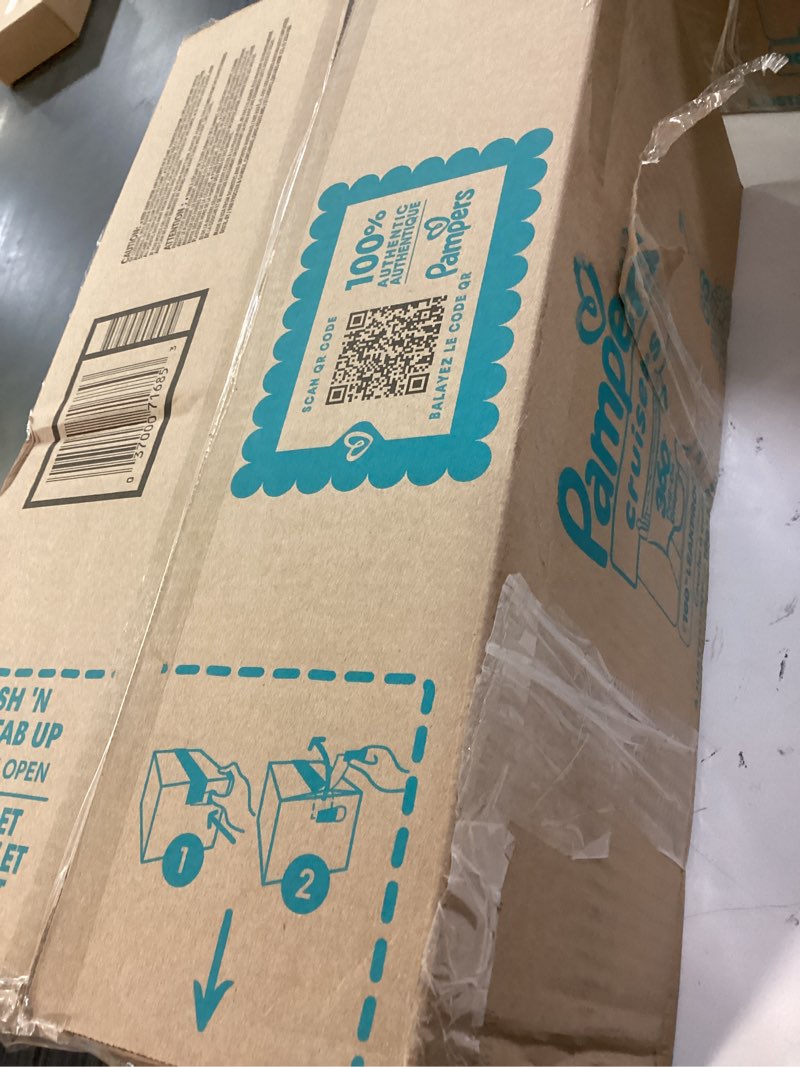 Condition photo showing New/Like New for pampers diapers - cruisers 360 - size 7, 88 count, babyproof up to 100% leakproof pull-on diaper size 7 88