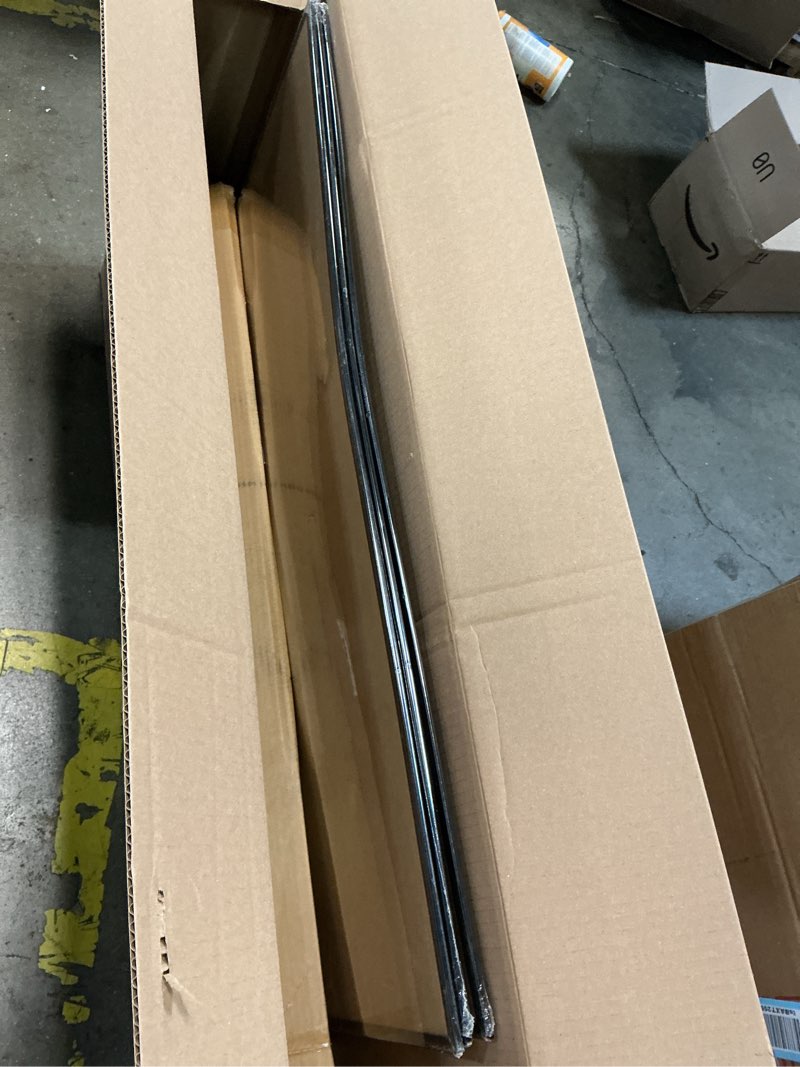 Condition photo showing Good Condition for upsimples 27x40 in poster frame black 3 pack, scratch-proof picture frames 27 x 40 for photo gallery - slide-in strips, horizontal or vertical wall mounting black 27x40