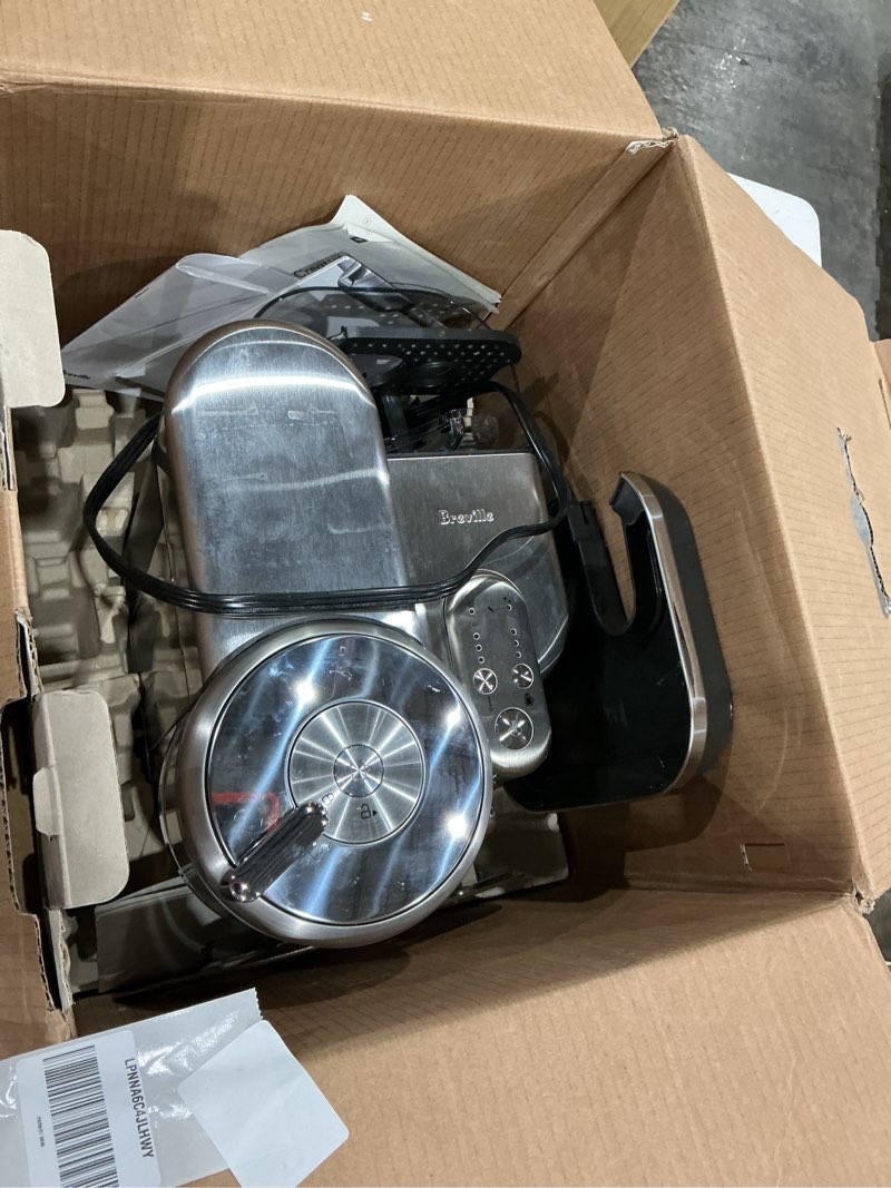 Condition photo showing Good Condition for nespresso vertuo creatista coffee and espresso maker by breville, brushed stainless steel