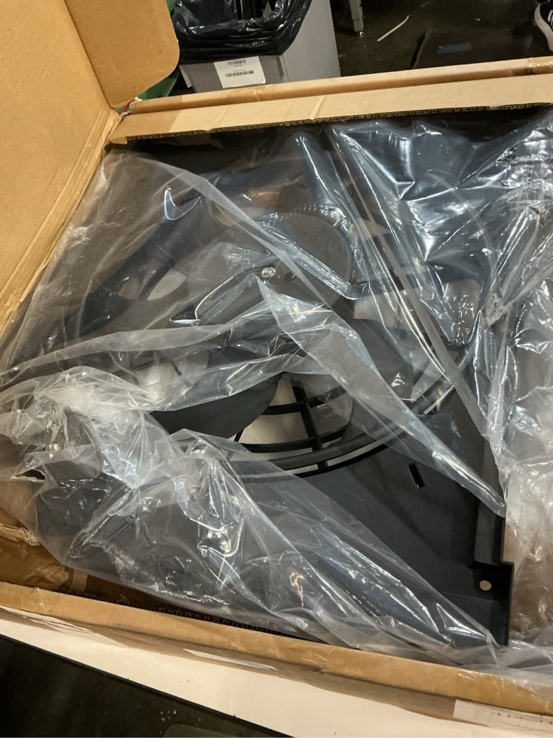 Condition photo showing Good Condition for partsflow radiator cooling fan assembly for 1999 2000 2001 2002 2003 2004 2005 bmw e46 325i 328i 330i 17117510617