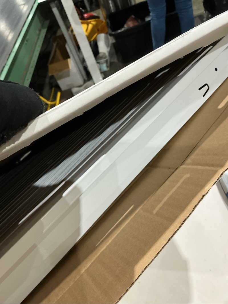 Condition photo showing Good Condition for 20 in. x 20 in. aluminum fixed bar return air filter grille in white