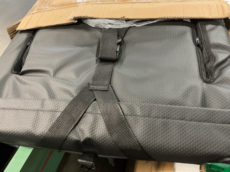 Condition photo showing Good Condition for stadium seats with back support wide, exclusive bleacher chairs with back and cushion folding stadium chairs, 6 reclining positions waterproof bleacher seats with 2 hooks (wide|22.5" black) wide|22.5" black 1