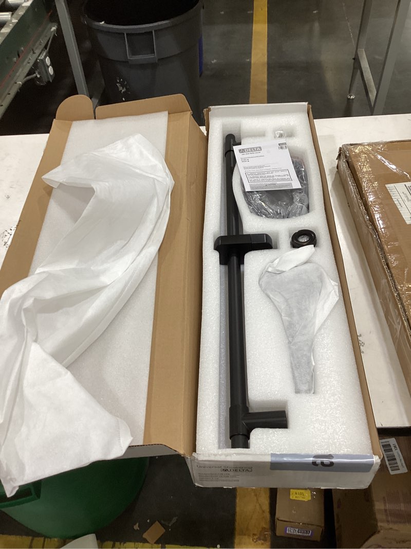 Condition photo showing Good Condition for delta faucet slide bar hand held shower with hose, black handheld shower head, slide bar hand shower, handheld shower, detachable shower head, matte black 51361-bl