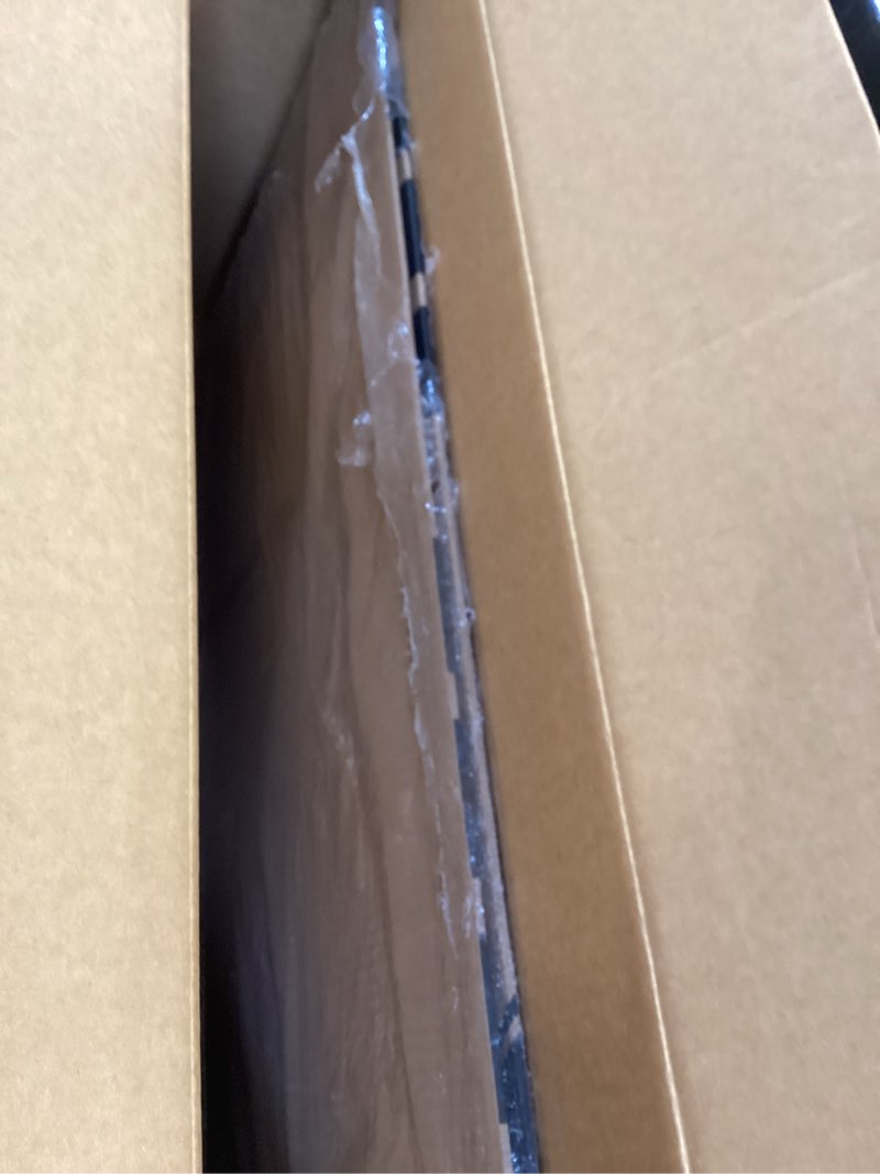 Condition photo showing As Is for chell 36" x 48" large trifold poster board, 2 pack, black corrugated project boards for science fair, school projects, event displays and business presentations