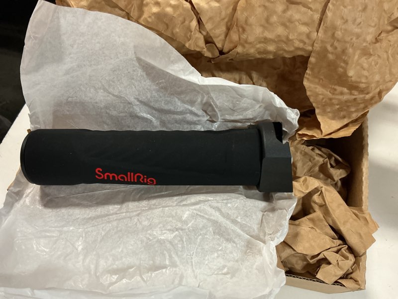 Condition photo showing Good Condition for smallrig dual handle handgrip for dji rs 5 / rs 4 /rs 4 pro/rs 3 / rs 3 pro/rs 2 / rsc 2 gimbal, gimbal handle grip with nato rails, cold shoe, 1/4"-20 & 3/8"-16 threaded holes