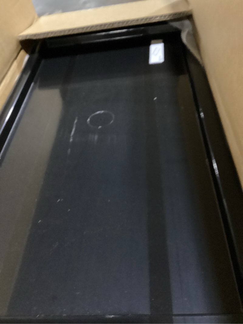Condition photo showing Good Condition for ready-to-assemble 24-gauge 1-shelf steel wall mounted garage cabinet in black (28 in. w x 29.7 in. h x 12 in. d)