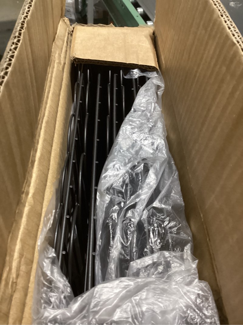 Condition photo showing Good Condition for decorative garden fence 24in(h) x11.25ft(l),10 pack rustproof metal no dig fence animal barrier for dog, arched flower bed edging ornamental wire border panel fencing for yard patio outdoor decor 10 panels-24in(h)x11.25ft(l)