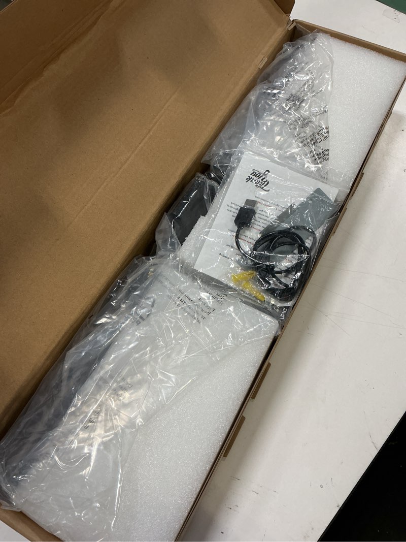 Condition photo showing Good Condition for Dimmable Black Picture Lights with Remote and Timer Wireless Art Lights Rechargeable Gallery Lighting for Canvas Portrait 24'' Inch 5W Warm White Black 24 Inch