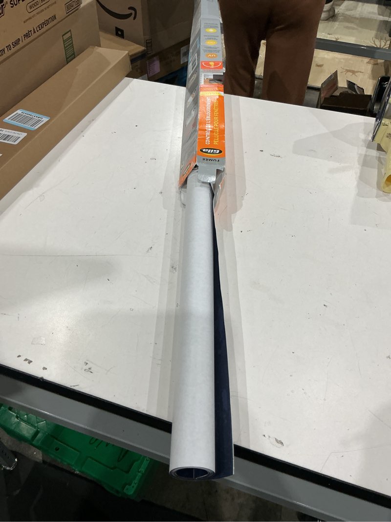 Condition photo showing Good Condition for gila cs78 glare control smoke film-36 x6.5' window film, 36" x 6.5, 19 sq ft 36" x 6.5'