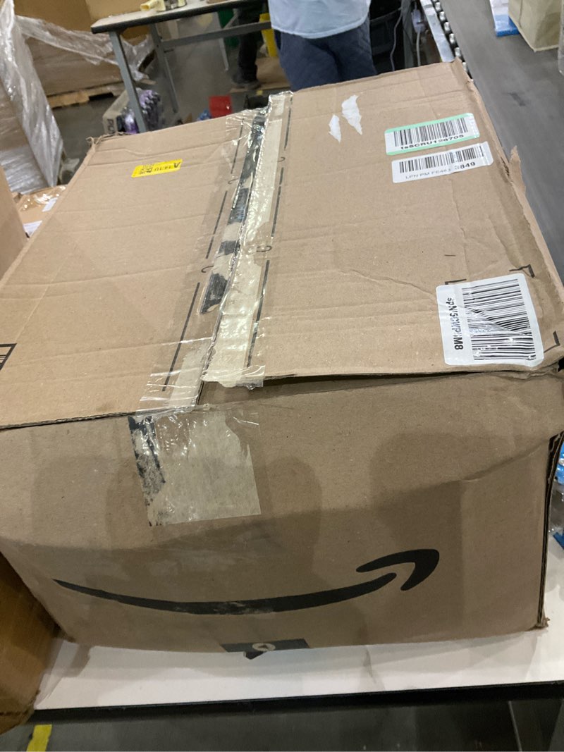 Condition photo showing As Is for 8x10 Living Room Rug for Family- Washable Oriental Stain Resistant Rugs for Bedroom Nursery Non Slip Ultra Soft Carpet for Dining Room Medallion Farmhouse Home Decor Floor Decoration Mat (8x10 Beige) 8' x 10' (Rectangular) Beige