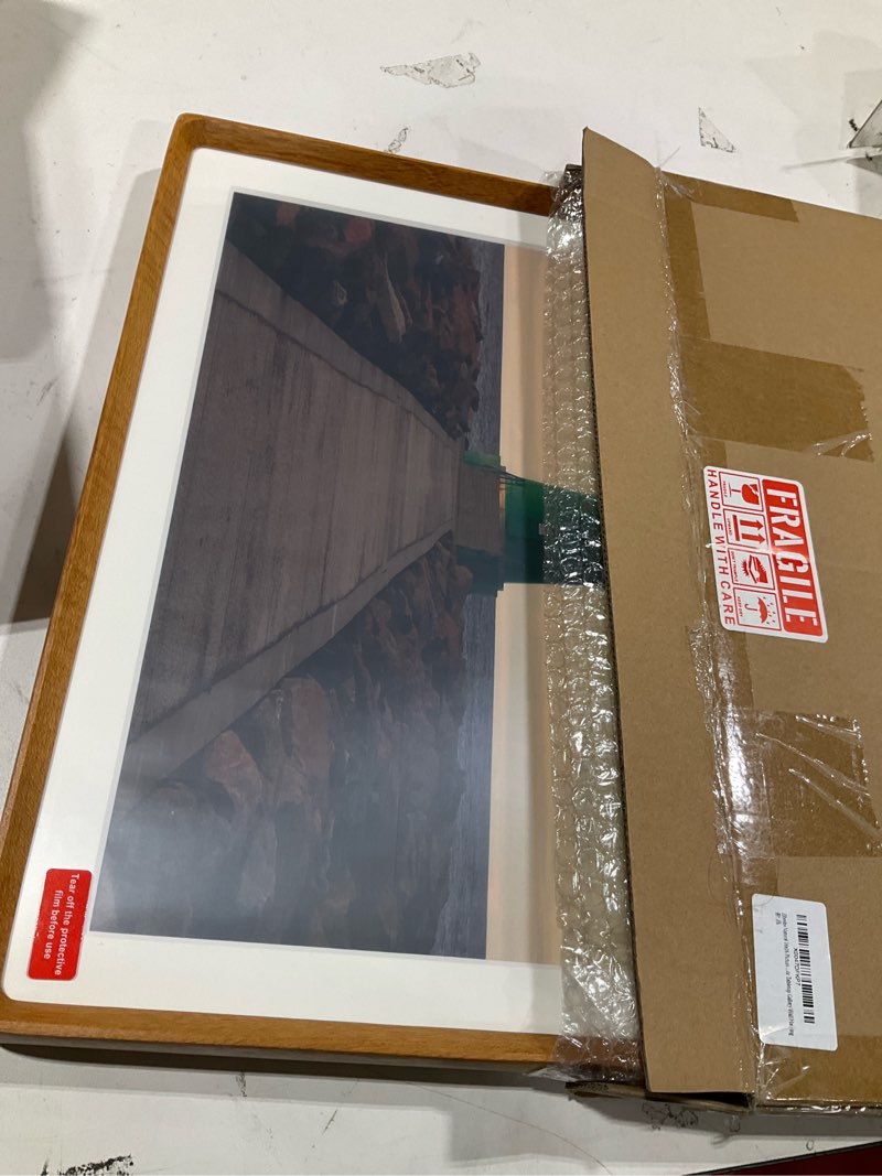 zibrelte natural 16x16 picture frame wood with 14x14 mat,square wall photo frames 16x16 made of soli