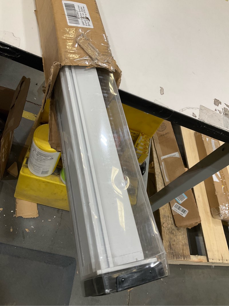 Condition photo showing Good Condition for Cordless Blackout Roller Shades Blinds for Windows Free-Stop,Pull Down Room Darkening with Valance,Thermal Insulated Woven Fabric Window Door Blinds for Home,Office,White 34.5" W x 72" H 34.5"W x 72"H White