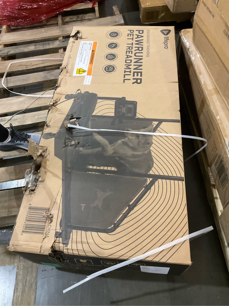 Condition photo showing Good Condition for lifepro pawrunner dog treadmill for small dogs, dog treadmill for medium dogs, pet treadmill for dogs up to 130lbs, dog pacer treadmill indoor dog running machine, small dog treadmill for dog fitness