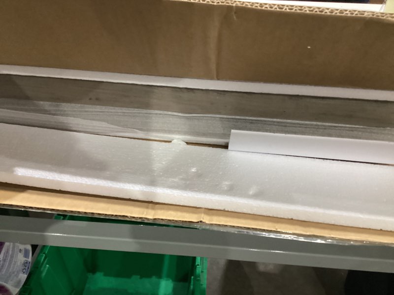 Condition photo showing Good Condition for HOOBRO Floating Shelves for Wall, Wall Mounted Shelf Set of 2, 47.2" Hanging Shelf with Invisible Brackets, for Wall in Bathroom, Bedroom, Toilet, Kitchen, Living Room, Office, Greige BG120BJP201 Greige 47.2 Inches