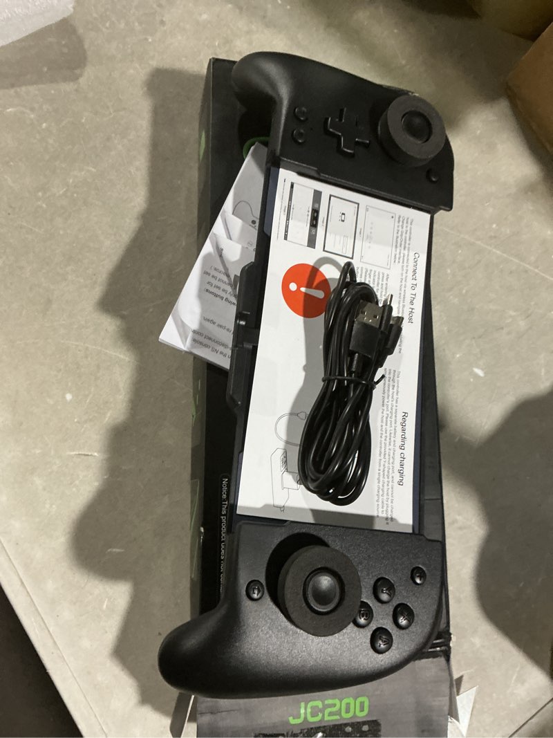Condition photo showing Good Condition for gammeefy switch controllers compatible with nintendo switch/switch oled, one-piece joypad controller replacement for switch pro controller with 9 lights color, turbo, macro, keylinker app black switch 1 - (6.2"/7")