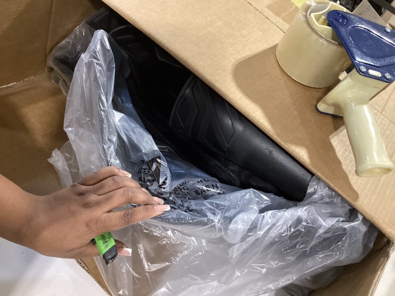 Condition photo showing Good Condition for floor mats for ford explorer 2020-2025 2026 7 seat car accessories, cargo liner & backrest mat & door sill protector, all weather tpe rubber floor liners for explorer bench seat st 2021 2022 2023 2024