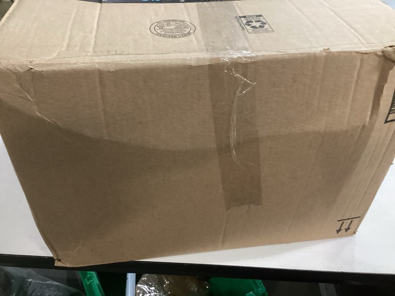 Condition photo showing As Is for SNUGCOZY ESSENTIAL HEATHER FEATHER YARN KNIT THROW BLANKET