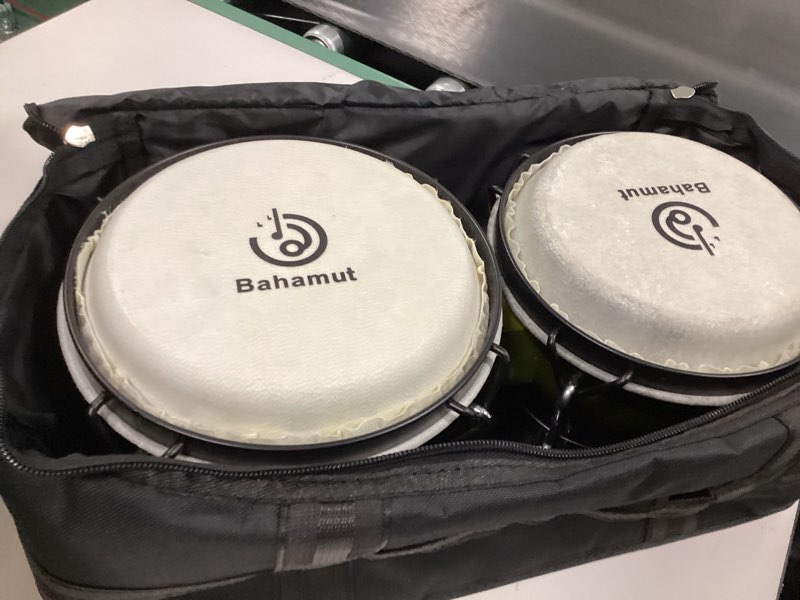 Condition photo showing Good Condition for BAHAMUT Bongo Drum Set, 6"+7" Wooden Bongos Gift for Adults Beginners, Ideal Percussion for Educatio