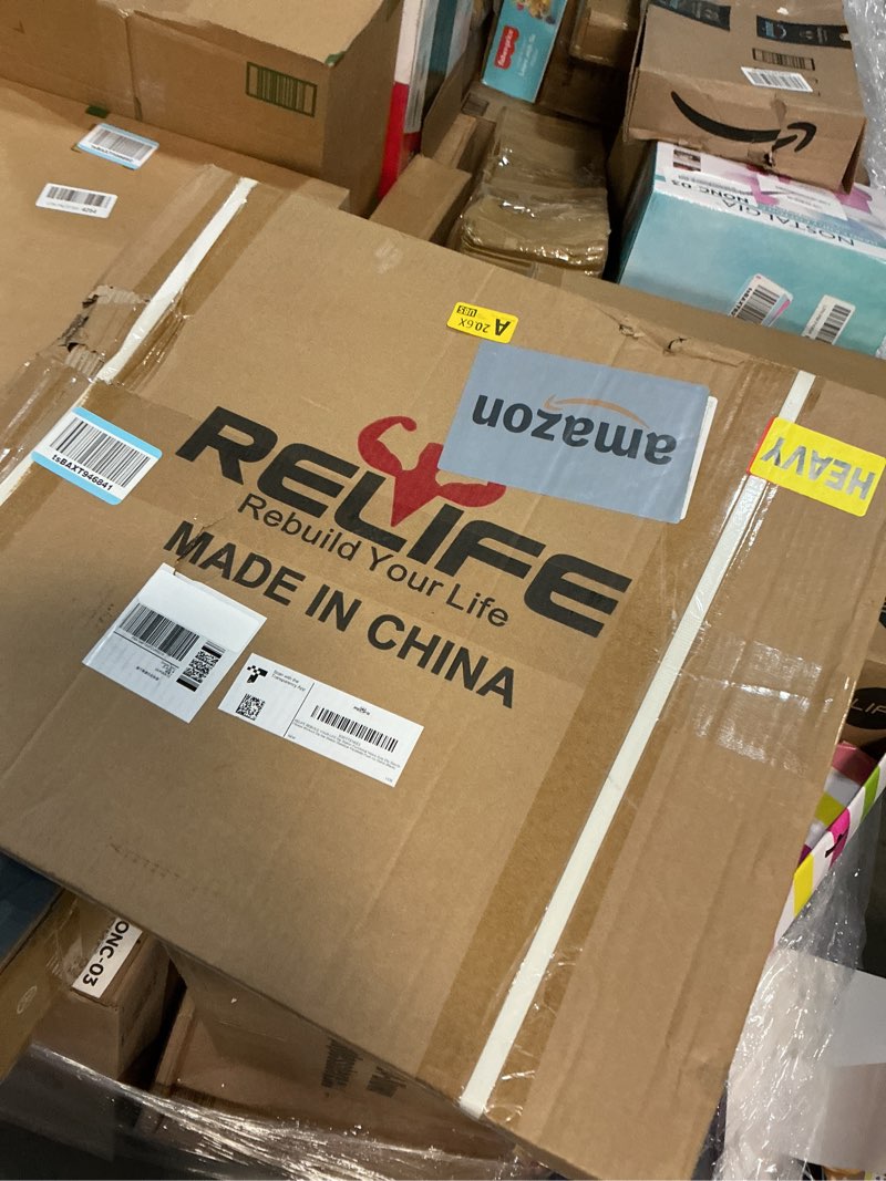 Condition photo showing New/Like New for RELIFE REBUILD YOUR LIFE Dip Station Functional Heavy Duty Dip Stands Fitness Workout Dip bar Station Stabilizer Parallette Push Up Stand Black