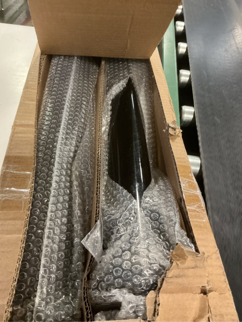 Condition photo showing Good Condition for TBOZZ Black Straight Spring Loaded Mud Flap Hanger,Round Tube Style,1-1/8" Bolt Spacing,30" Length