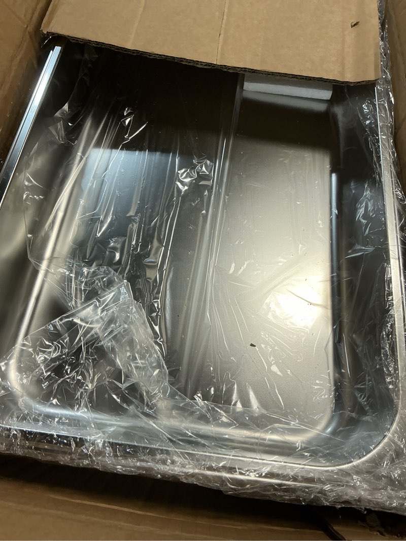 Condition photo showing New/Like New for zeropone 6 pack hotel pans full size 2.5" deep stainless steel steam table pan, 20.8" l x 12.8" w 22 gauge metal commercial catering food pans anti jam food storage containers 1/1 size 2.5 inch
