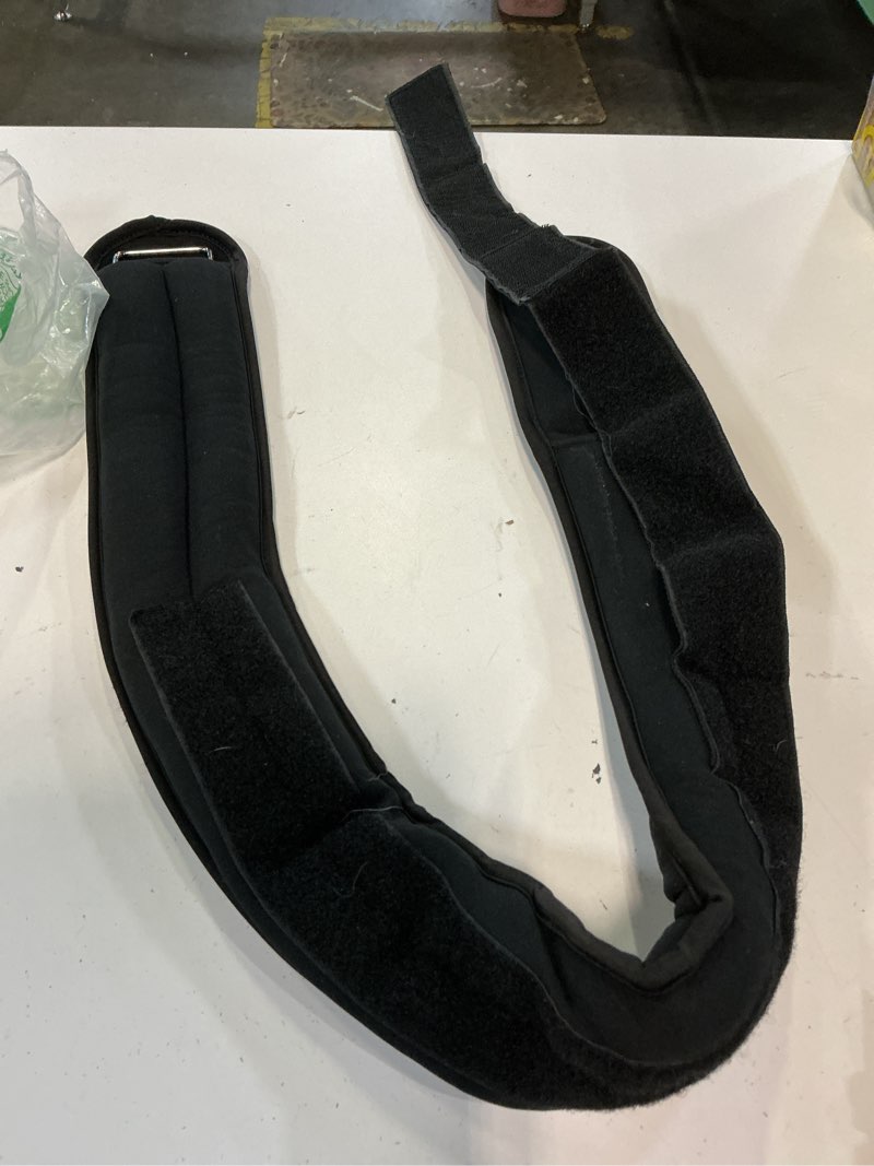 Condition photo showing As Is for sefulei weighted belt 30"-42"adjustable sport fitness belt for abs strengthening workout body shaping core and weight loss basis 10lb