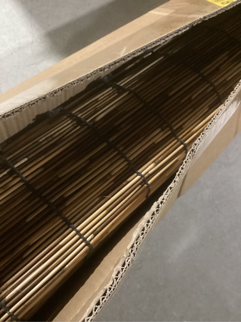 Condition photo showing Good Condition for reed bamboo screen fencing,4ft x 10ft natural reed fencing reed screen for balcony reed fence bamboo reed fence 4 feet high for outdoor backyard patio(brown) 4x10ft-1pack
