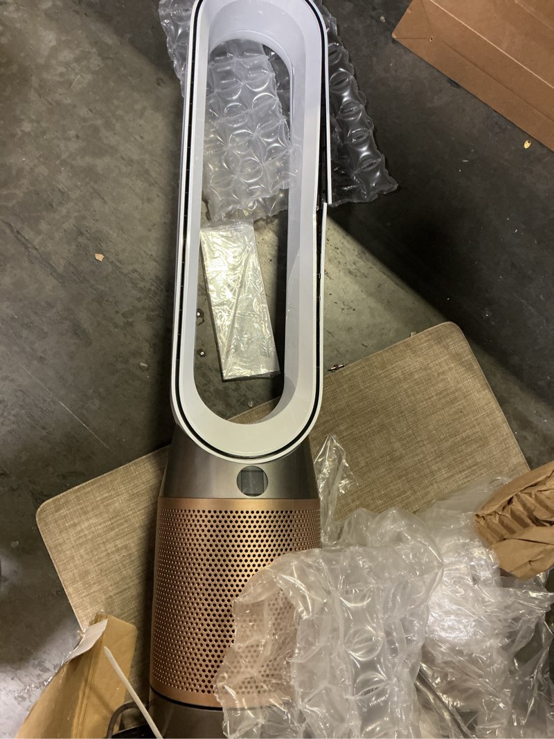 Condition photo showing As Is for Dyson Purifier Cool Formaldehyde TP09 Air Purifier and Fan - White/Gold Large