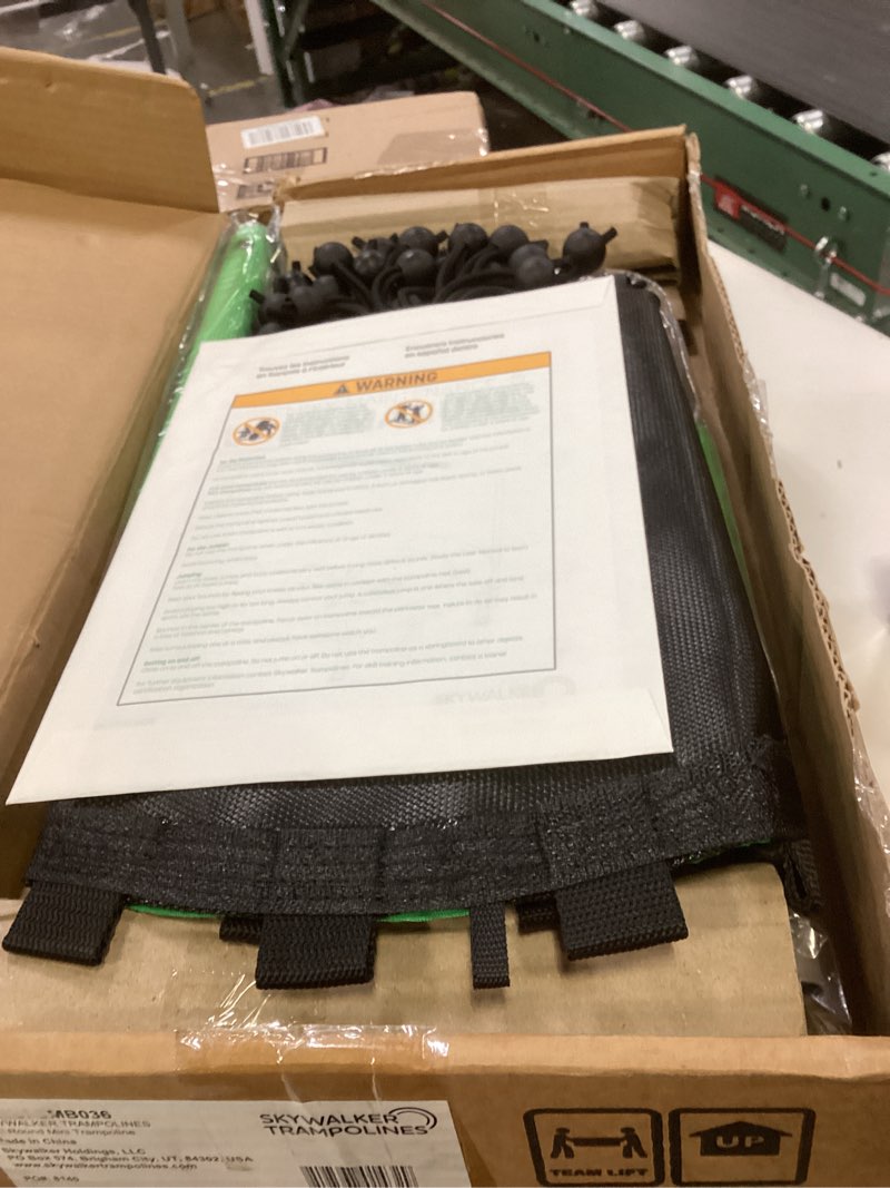 Condition photo showing Good Condition for Skywalker Trampolines 36" Round Mini Hopper Trampoline Green