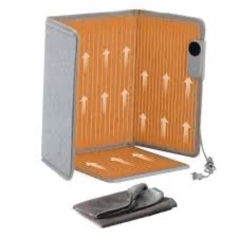 VEVOR Under Desk Space Heater,Foldble Foot Warmer Portable for Home&Office,Timer & Secure,Quiet for Legs,Ankles,Touch&Remote Control Personal Electric Wall Foot Warming Pad,Over-Heat Protection