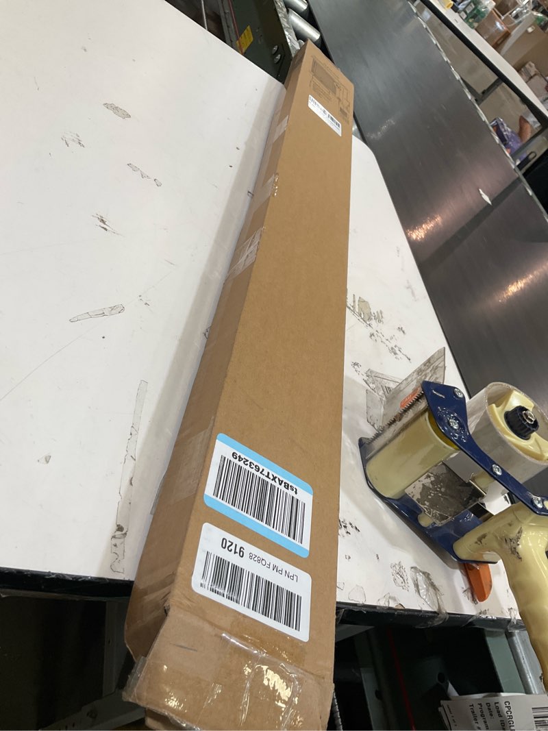 Condition photo showing Good Condition for myshade no-drill cordless horizontal mini blinds – 34" w x 64" h tool-free inside mount window blinds with 1" vinyl slats, light filtering & privacy, child & pet safe, white cordless-white 34" w x 64" h