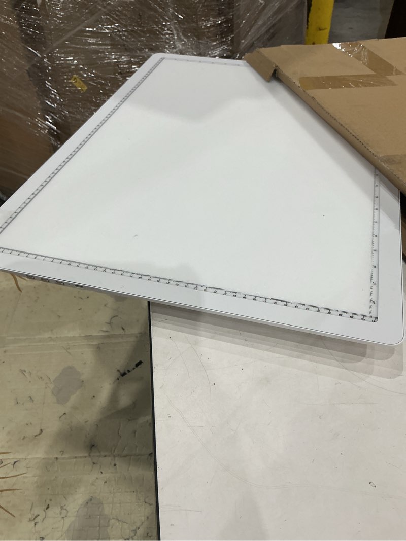Condition photo showing Good Condition for artograph featherweight 12" x 17" lightpad ultra-thin, dimmable and lightweight for drawing, tracing illustrations, animation