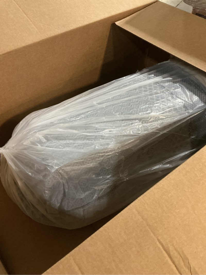 Condition photo showing As Is for PetFusion Ultimate Dog Bed, Orthopedic Memory Foam, Multiple Sizes and Colors, Medium Firmness Pillow, Waterproof Liner, YKK Zippers, Breathable 35% Cotton Cover Large (36x28") Slate Grey