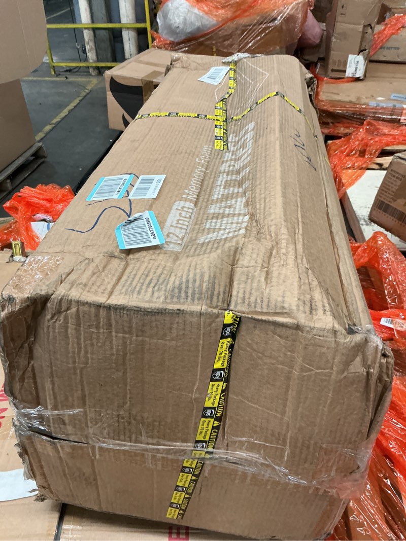 Condition photo showing New/Like New for EGOHOME 12 Inch Queen Mattress, Memory Foam Mattress in a Box with Cooling Green Tea Gel, Relieve Pressure with Medium Support, CertiPUR-US Certified, 80''L x 60''W, White