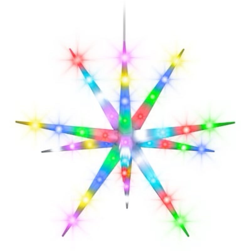 gemmy orchestra of lights 18.9-in freestanding yard decoration with white led lights