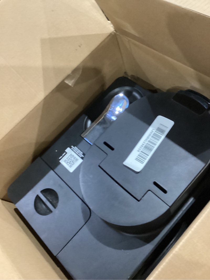 Condition photo showing As Is for ninja espresso & coffee maker & barista system, 3 espresso brew styles, single-serve coffee & nespresso capsule compatible, built-in frother, espresso, cappuccino & latte maker, black, cfn601