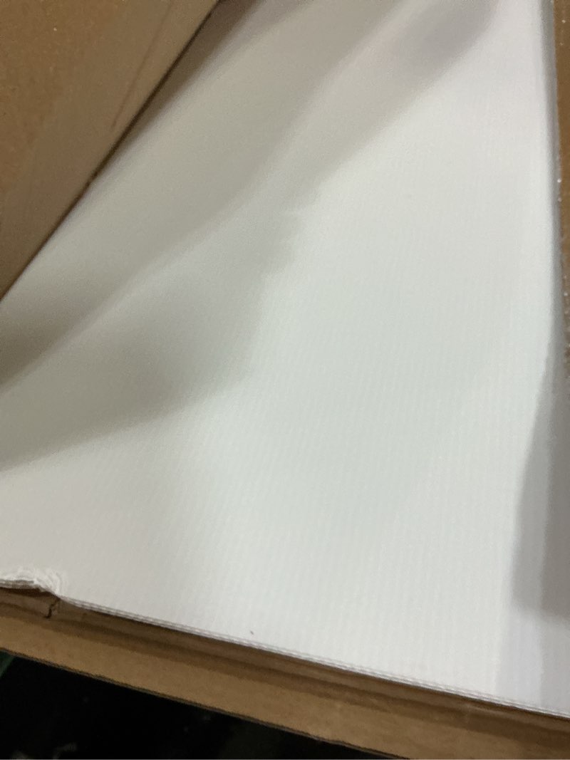 Condition photo showing Good Condition for corrugated plastic sheet for indoor and outdoor use - 4 mm thick poster board, 24x36 inches - pack of 2 white plastic board sheets - waterproof coroplast sheets and lightweight blank 24" x 36" - 2 pack white