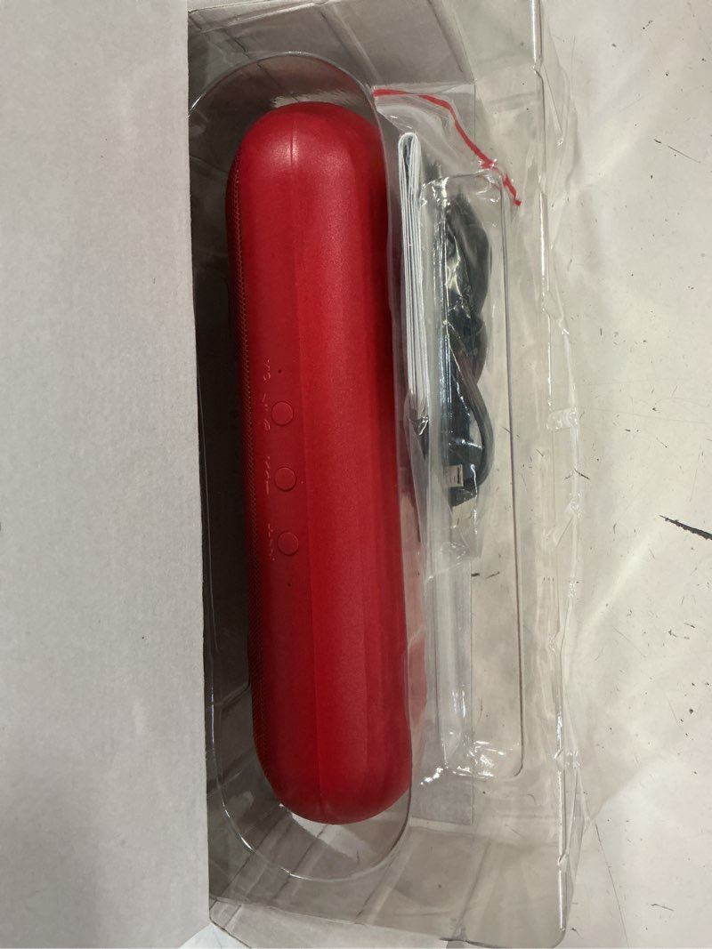 Condition photo showing Good Condition for vibe red portable bluetooth speaker model dg-478