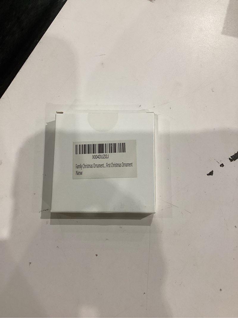 Condition photo showing New/Like New for Family Christmas Ornaments 2025, Our First Christmas As Mommy and Daddy Ornament, New Mom and Dad Gifts First Time 2025, Baby First Christmas Ornament Ceramic