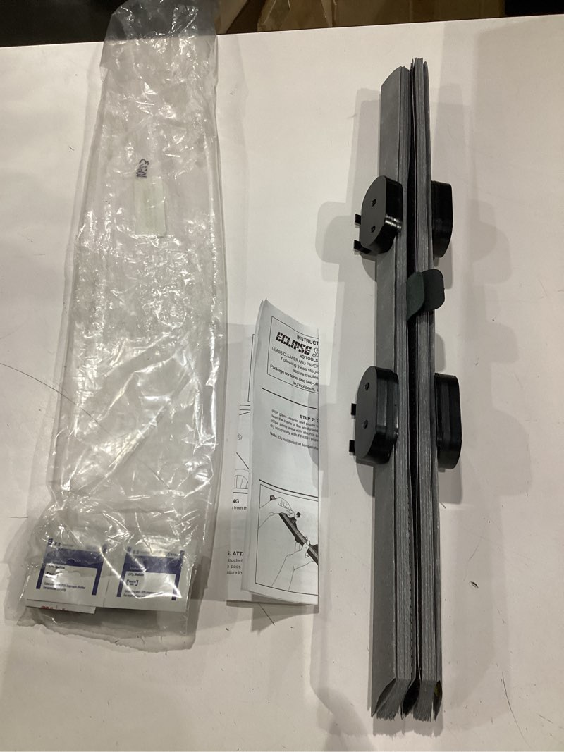 Condition photo showing New/Like New for yourkar car retractable windshield sun shade, 25.6"×60" large sunshade protector blocks 99% uv rays, auto retractable front windshield sunshade for trucks, suvs, car accessories 25.6"×60", front
