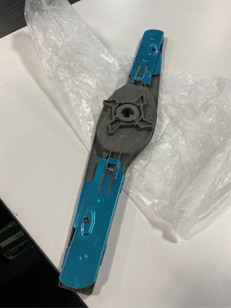 Condition photo showing As Is for W10837249 Dishwasher Lower Spray Arm Replacement Compatible with Whirlpool Dishwasher Spray Arm WDT750SAHZ0 WDTA50SAHZ0 WDT970SAHZ0 Lower Wash Arm Replace W10629546 PS11727921 AP5988717 W10838302