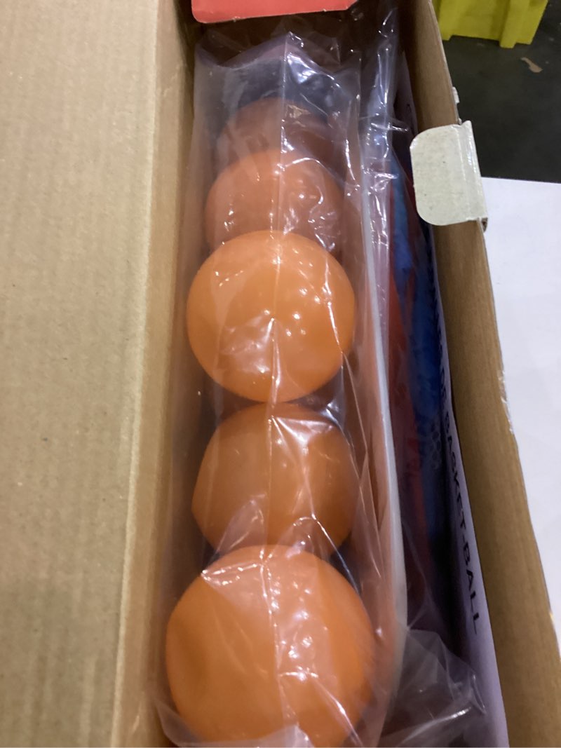 Condition photo showing New/Like New for Large Basketball Sport Ball Pit with Basketball Hoop and 20 Soft Balls, Sports Pop Up Tent for Toddler and Kids, Folds for Easy Storage