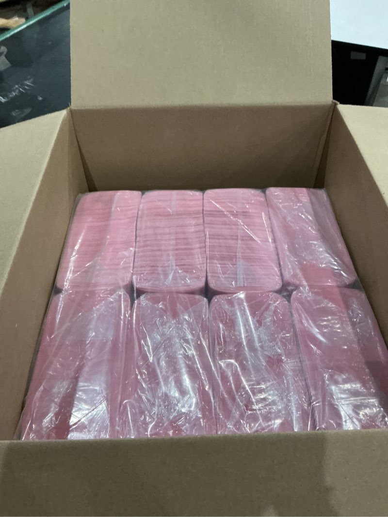 Condition photo showing New/Like New for mixweer 1000 pcs baby disposable changing pads 13 x 18 inch quick absorb pink diaper changing table pads sanitary liners soft waterproof for baby child adult pets travel change stations 13 x 18 inch pink 1000