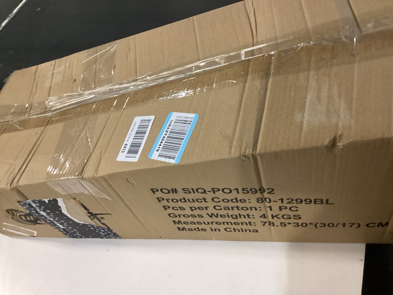 Condition photo showing New/Like New for wiggle car - ride on toy for ages 3 and up - toddler ride on toys with no batteries, gears, or pedals just twist, wiggle, and go by lil’ rider (blue and black)