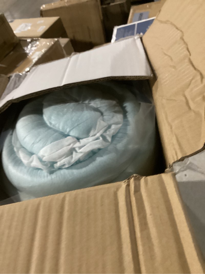 Condition photo showing New/Like New for linenspa memory foam mattress topper - 3 inch gel infused memory foam - plush feel - cooling and pressure relieving - certipur certified - dorm room essentials - full size full 3 inch classic gel