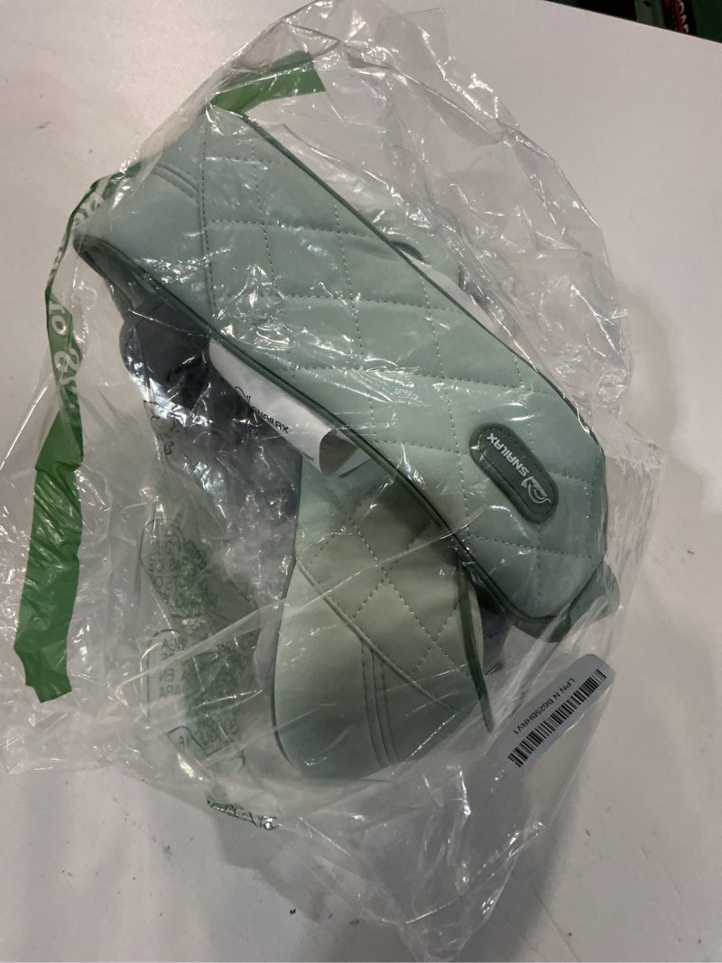 Condition photo showing Good Condition for snailax cordless neck massager with heat, shiatsu neck shoulder massager for pain relief deep tissue, 4d kneading shiatsu back massage pillow, gifts for women, men light green