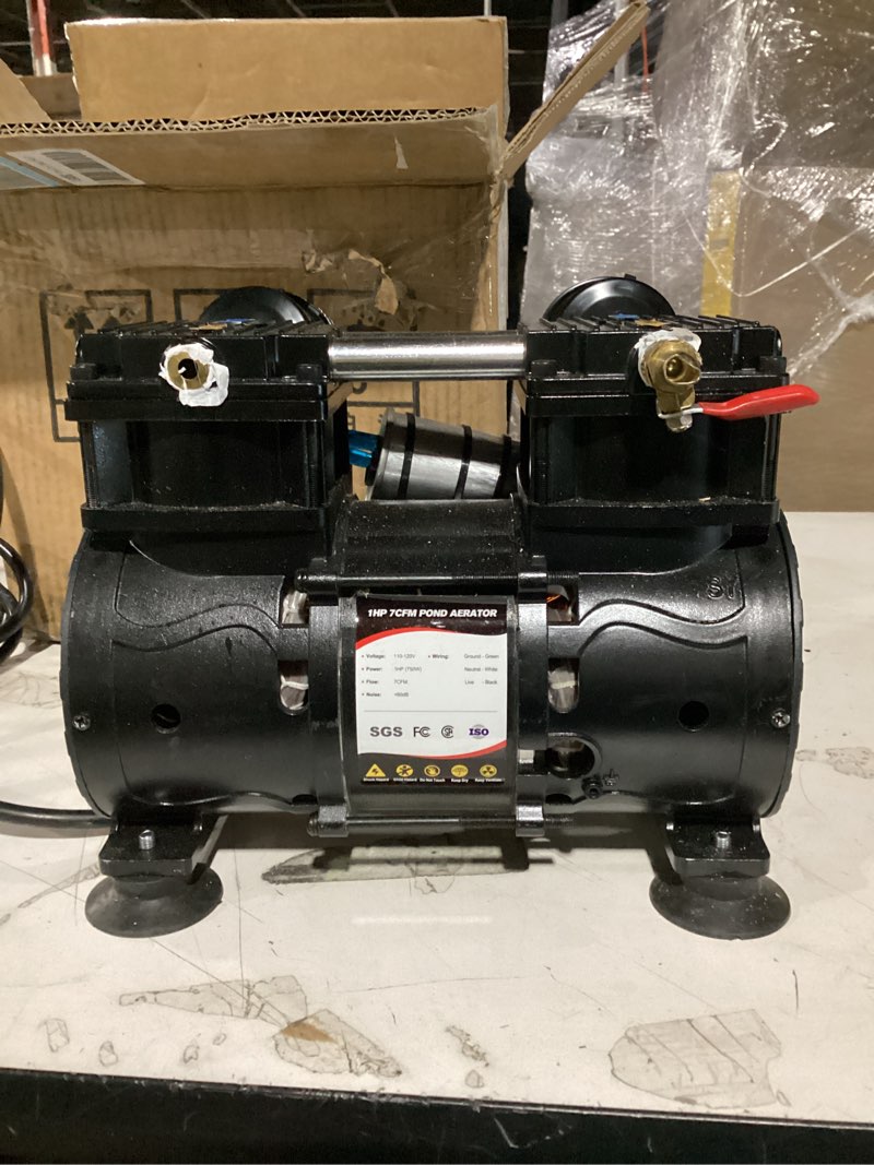 1hp 7cfm pond aerator pump